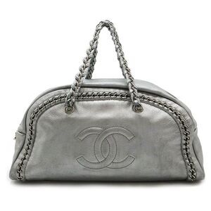 Chanel Leather Boston Travel Bag